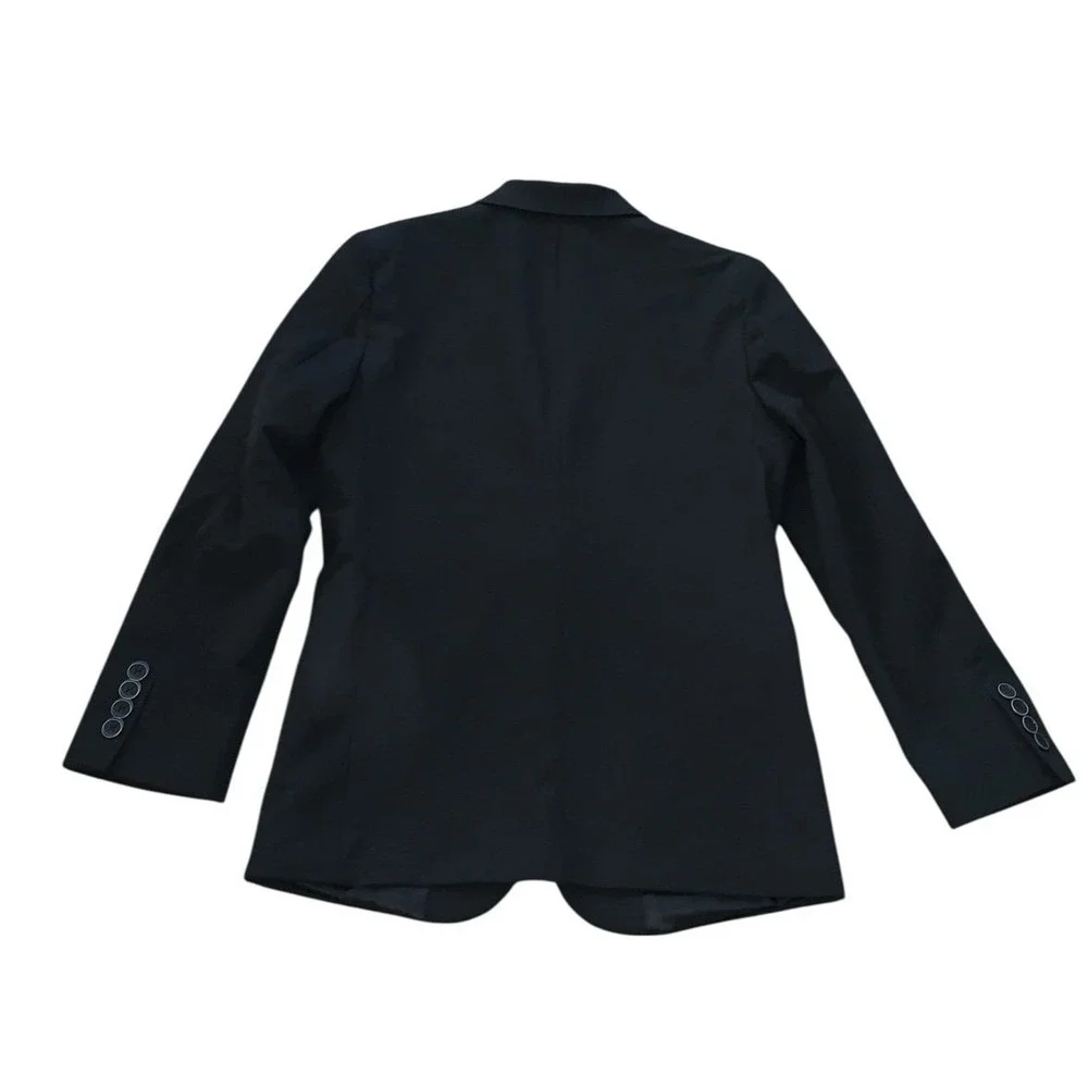 Calvin Klein Blazer Boys 14 Black 2 Button Formal Classic‎ Jacket School DressUp